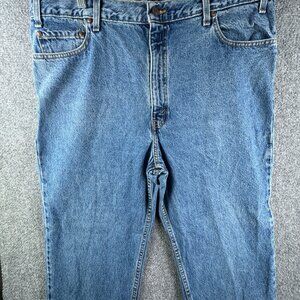 VTG Levis 540 Size 40x30 Jeans Blue Medium Wash Brown Tab 1991 Retro